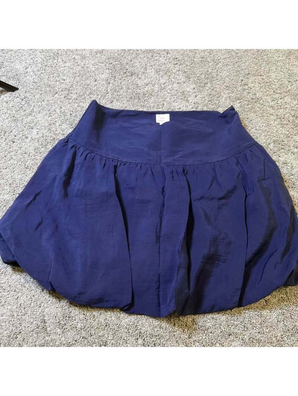 A New Day Women’s Navy Blue Bubble Skirt size 6